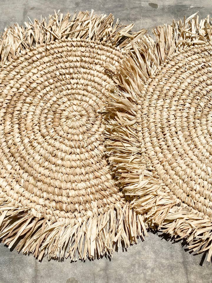 Fringe placement for wholesale by Kayu Living Bali