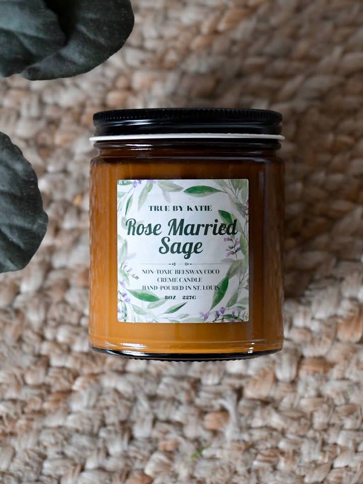 Candela di Salvia Sposata con Rosa per la vendita all'ingrosso da parte di True by Katie