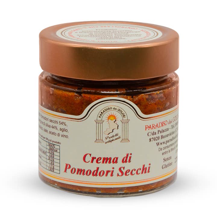Sun-dried Tomato Pate' - 280g for wholesale by Paradiso dei Golosi Srl