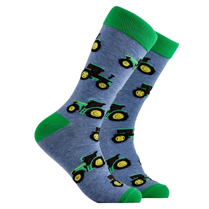 BLUE Farming Socks - Green Machine for wholesale on Faire