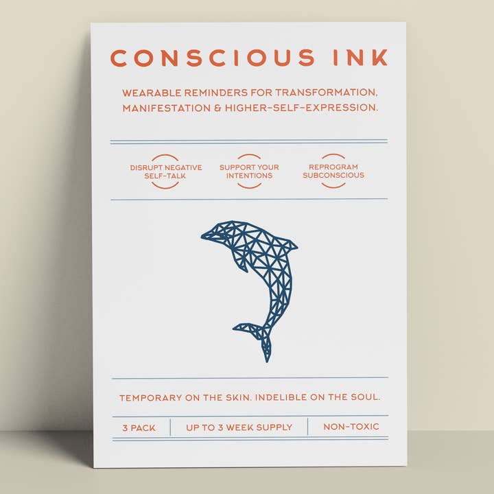 Tatouage Dolphin Manifestation pour la vente par Conscious Ink