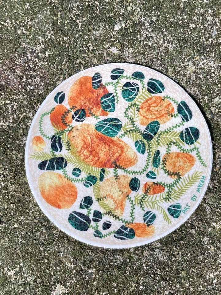 Adesivo Rocce d'Ambra per la vendita all'ingrosso da parte di Loamy Studio