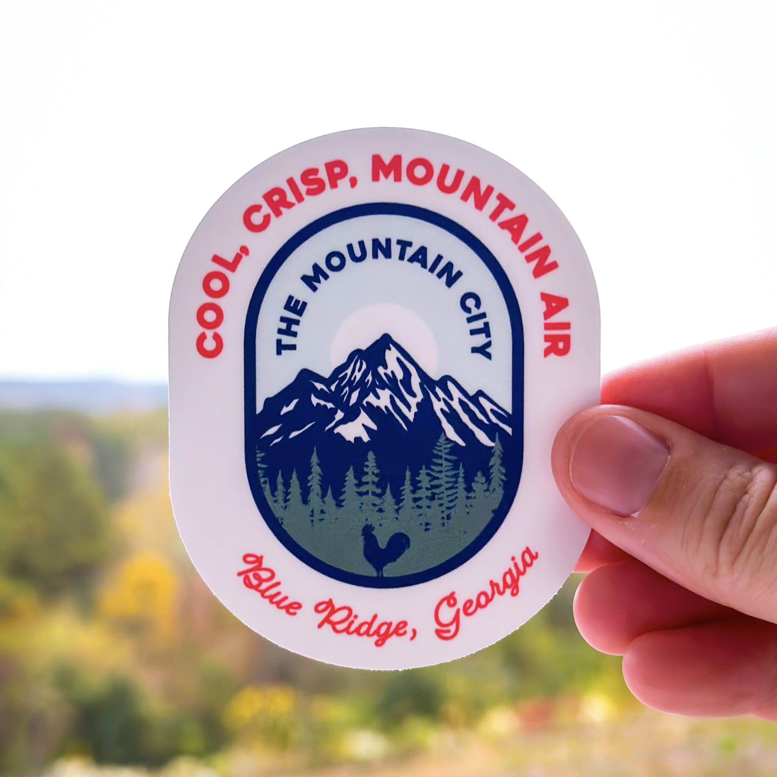 Mountain City Apparel - Wholesale Sticker - Mountain Air Sticker