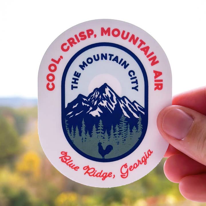 Mountain City Apparel - Wholesale Sticker - Mountain Air Sticker0