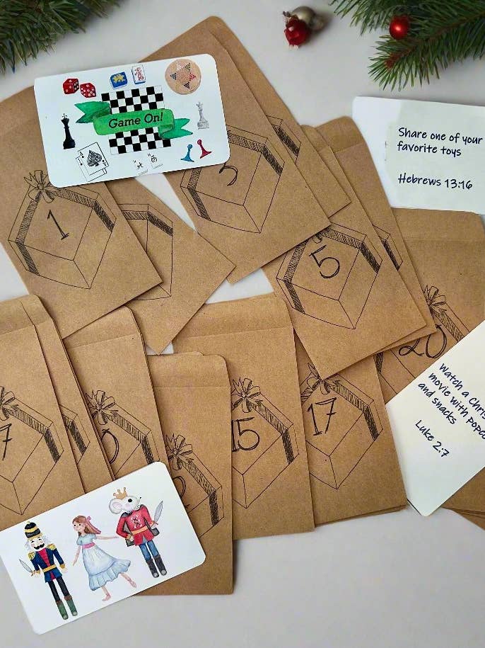 Advent Count Down to Christmas for wholesale by WaterfordCourtStudio