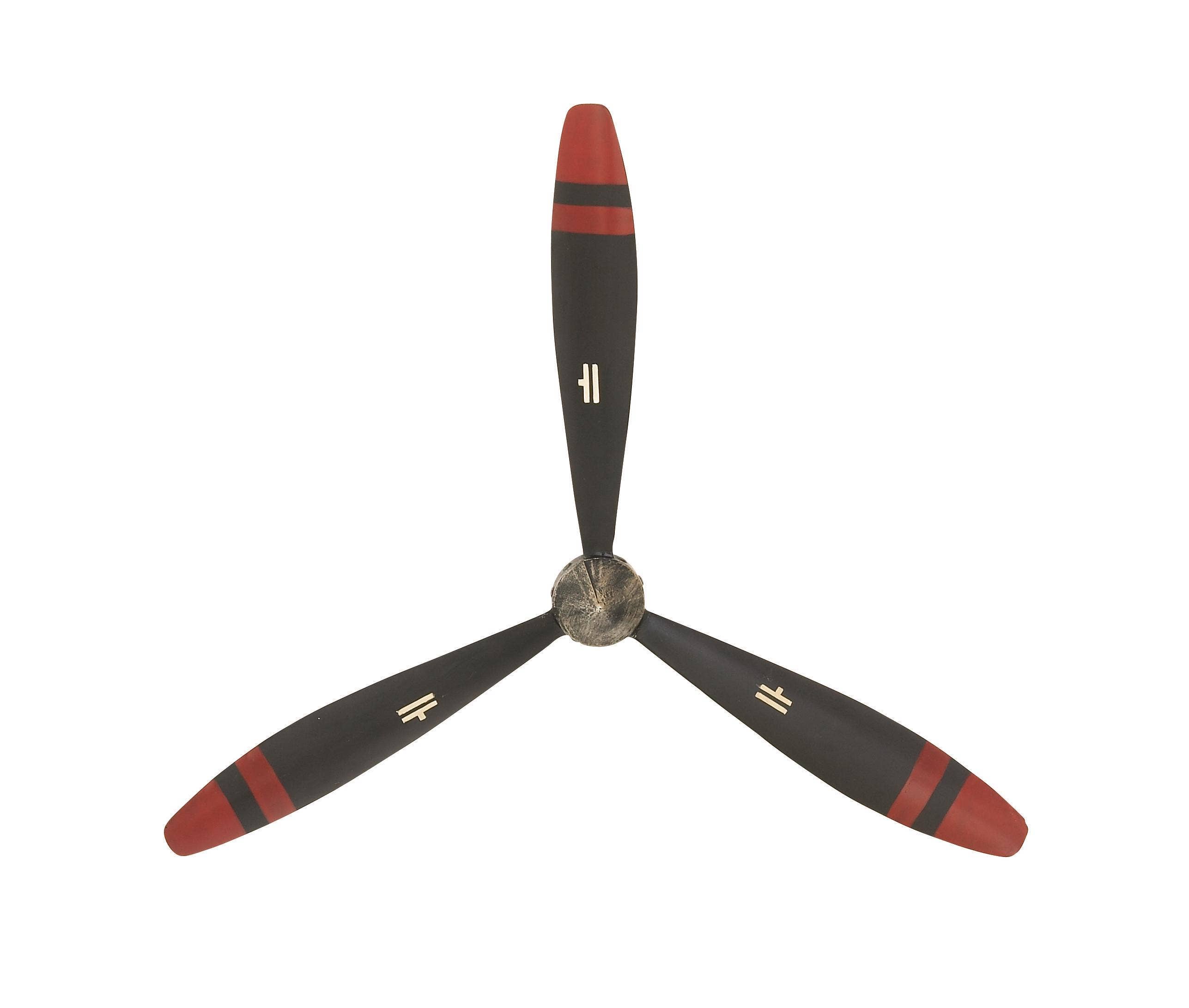 Import Corner - Wholesale Wall Accent - A-93228: METAL PROPELLER WALL DECOR 22"W, 25"H1