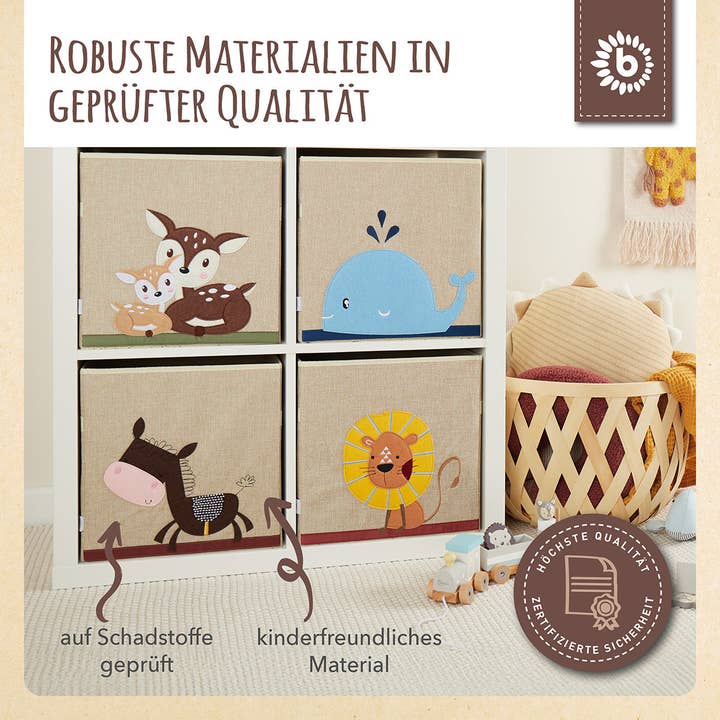 Bieco Spielwaren - Wholesale Toy Storage Box - Kids & Baby - Storage box donkey5