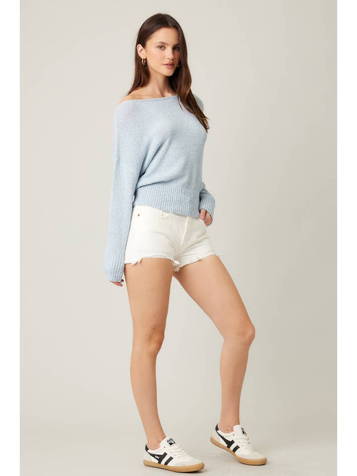 ILLA ILLA - Wholesale Knit Sweater - Women's - Knit Off Shoulder Sweater17