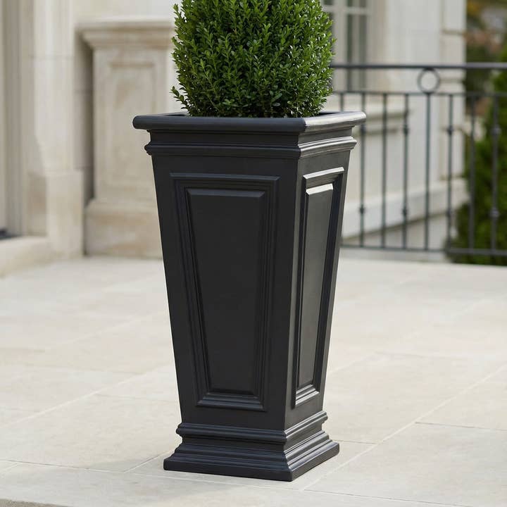 27" Covington Tall Self-Watering Planter for wholesale by Algreen