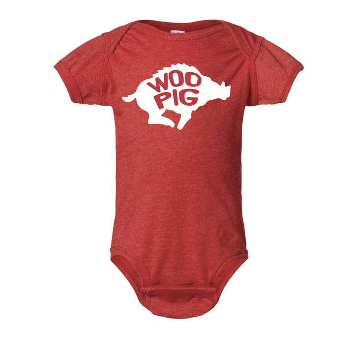 Heather Red White Woo Pig for wholesale on Faire2