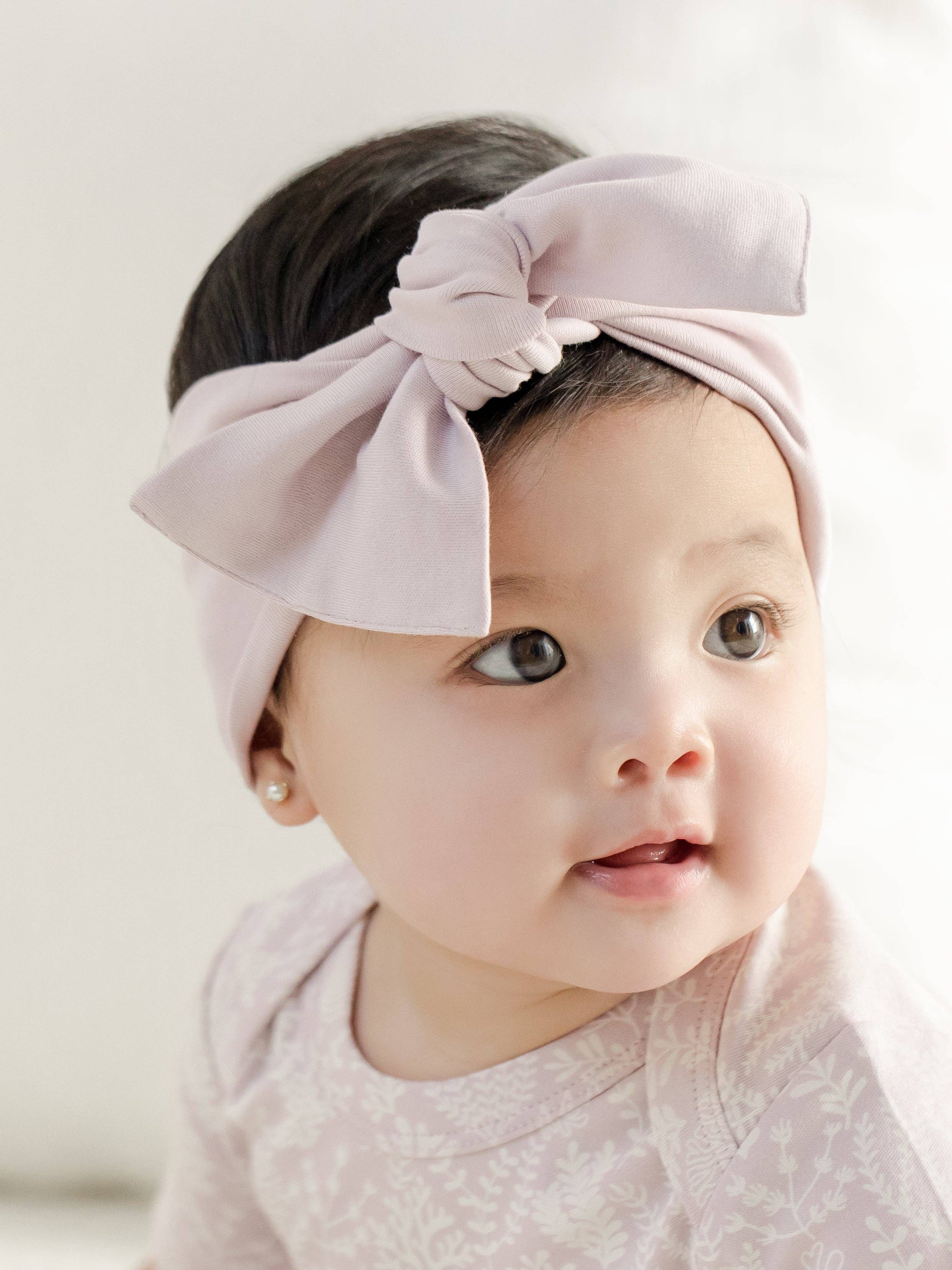 Colored Organics - Wholesale Fashion Headband - Baby - Classic Hattie Bow Wrap9