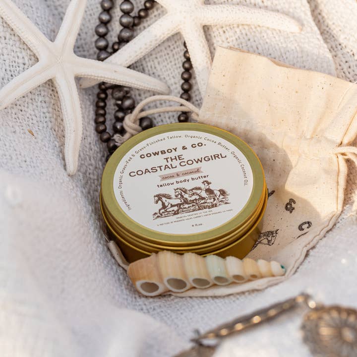 Cowboy & Co. - Wholesale Body Balm/Butter - Cocoa & Coconut Tallow Hydrating Body Butter | Organic 6