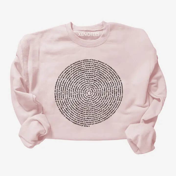 Cozy Pullover Sweatshirt – Animal Lover Graphic Screen Print for wholesale by Xenotees