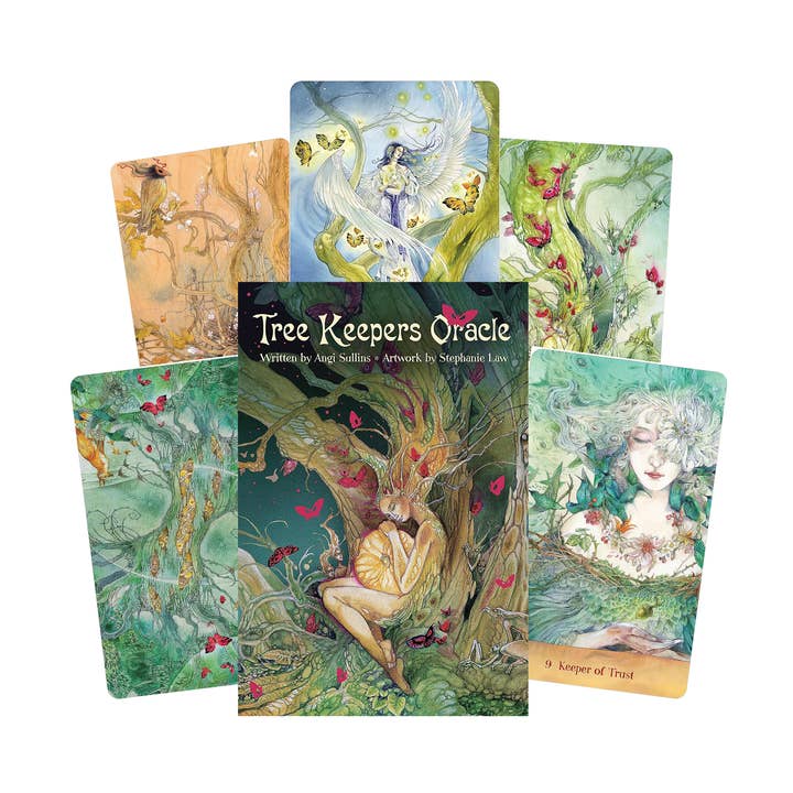 Tree Keepers Oracle Cards Us Games Systems for wholesale by Cardshouse