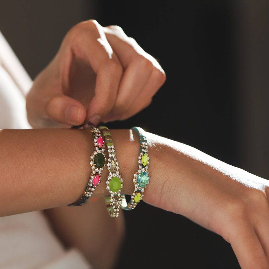 Tai Jewelry - Wholesale Beaded Bracelet - Handmade Bejeweled Tila Beaded Bracelet2