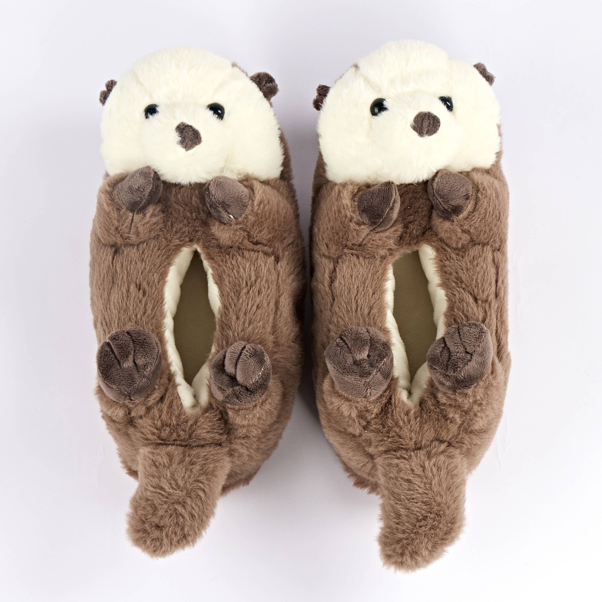 Oooh Yeah/Sock It Up/Oooh Geez Slippers - Wholesale Slippers - Kids - Otter One | Kid's Funny Fluffy Non-Slip Slippers1