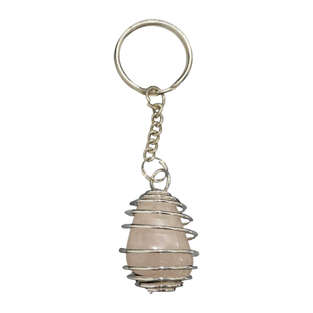 VIE – wholesale Keychain – Women's – Spiral Cage Tumble Keychain3
