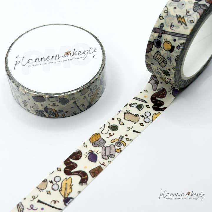 Ministry Of Magic Doodles Washi Tape | 15MM for wholesale by Plannermonkeyco
