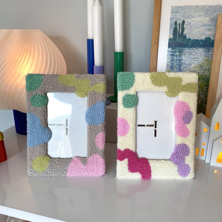 Mudita Rug Studio – wholesale Bildram – Handgjorda punch needle-fotoramar, fotoramar8