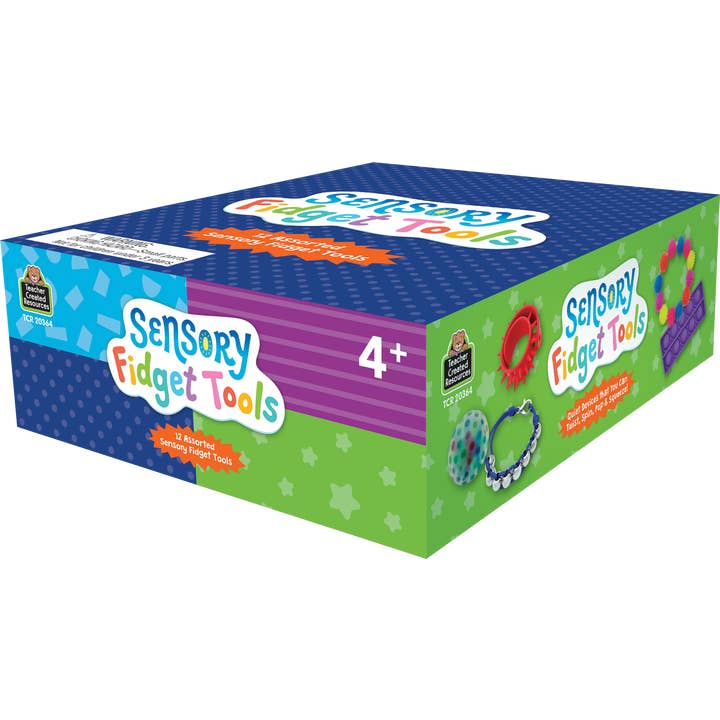 Teacher Created Resources - Wholesale Fidget Toy - Kids - Fidget Box: Sensory Fidget Tools0