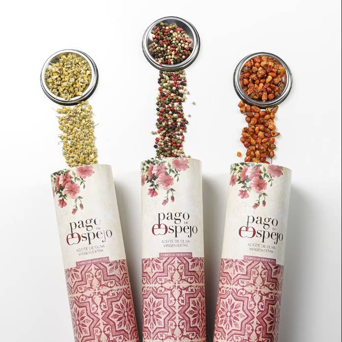 PAGO DE ESPEJO - Wholesale Olive Oil - HARVEST 26. Extra Virgin Arbequina Oil 500ml + case3