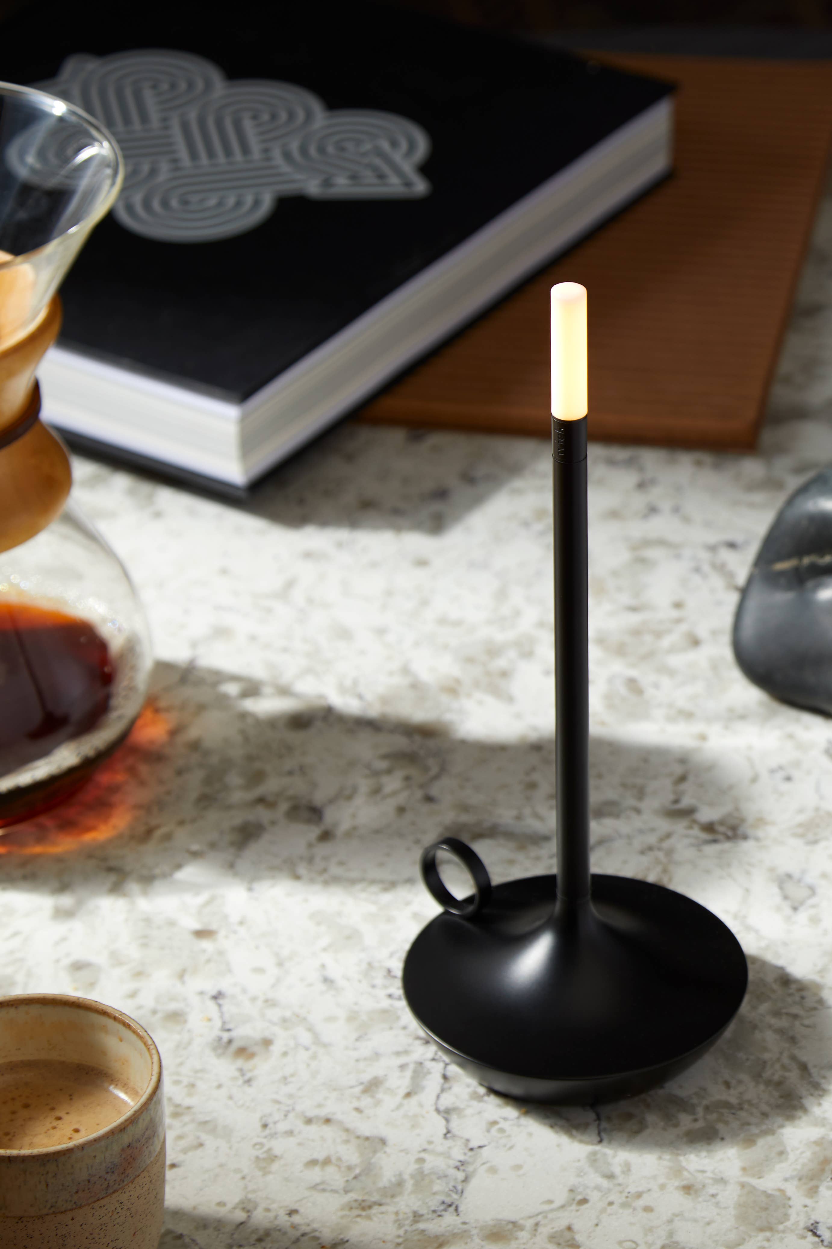 VANMOKUM - Vente Lampes d'appoint/de bureau - Lampe à bougie rechargeable portable GRAYPANTS Wick avec coffret cadeau27