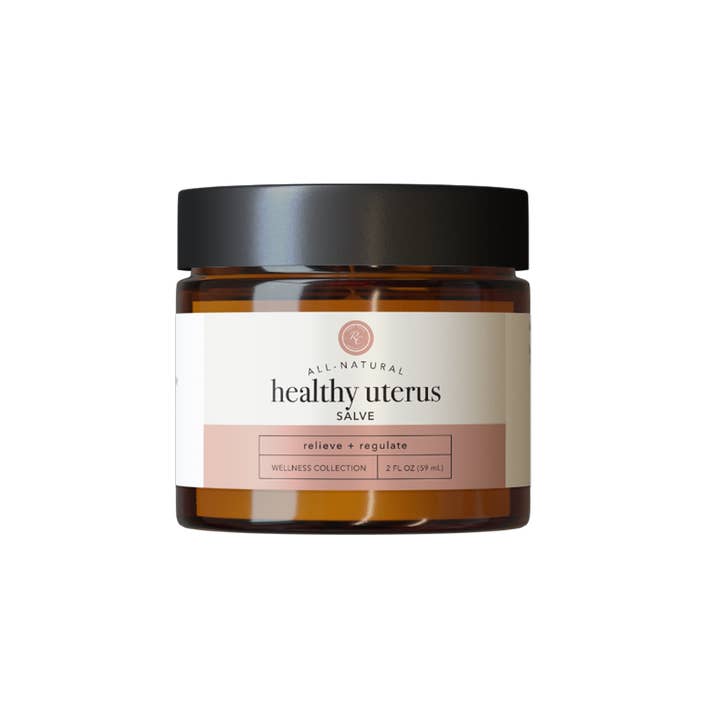 Rowe Casa Organics – Großhandel Heilsalbe/Balsam/Creme – GESUNDE GEBÄRMUTTER-SALBE | 2 oz