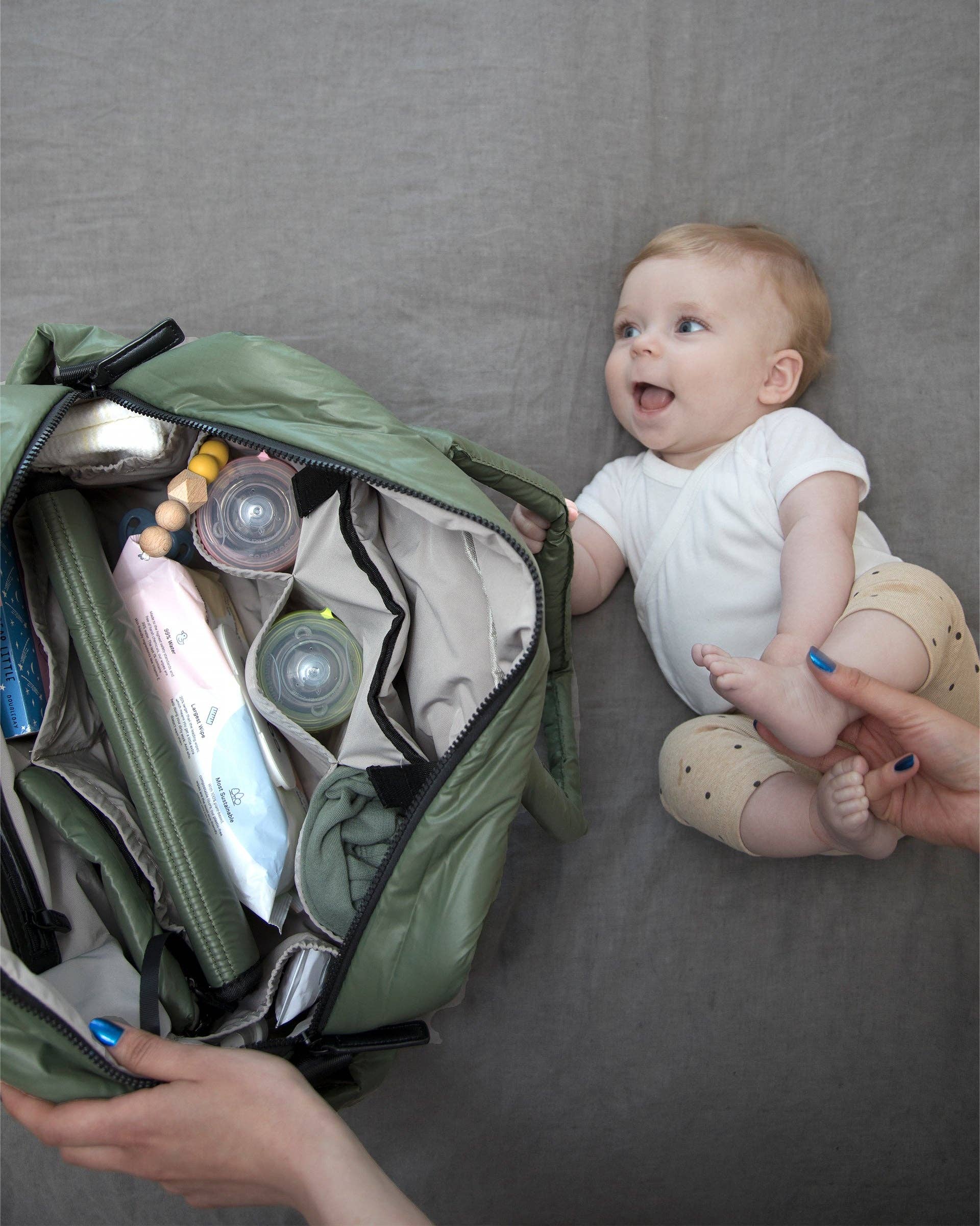 7AM Enfant - Vente Sac à langer – bébé - Sac fourre-tout Soho17