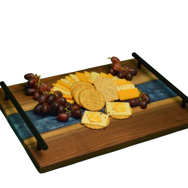 Charcuterie Board (Laser Engraved) for wholesale by Midwest Woodturners