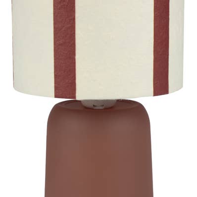 Baden Collection - Wholesale Accent/Desk Lamp - LED table lamp brown 20 cm, PU 60