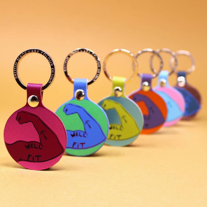 Well Fit Key Fob for wholesale by Ark Colour Design