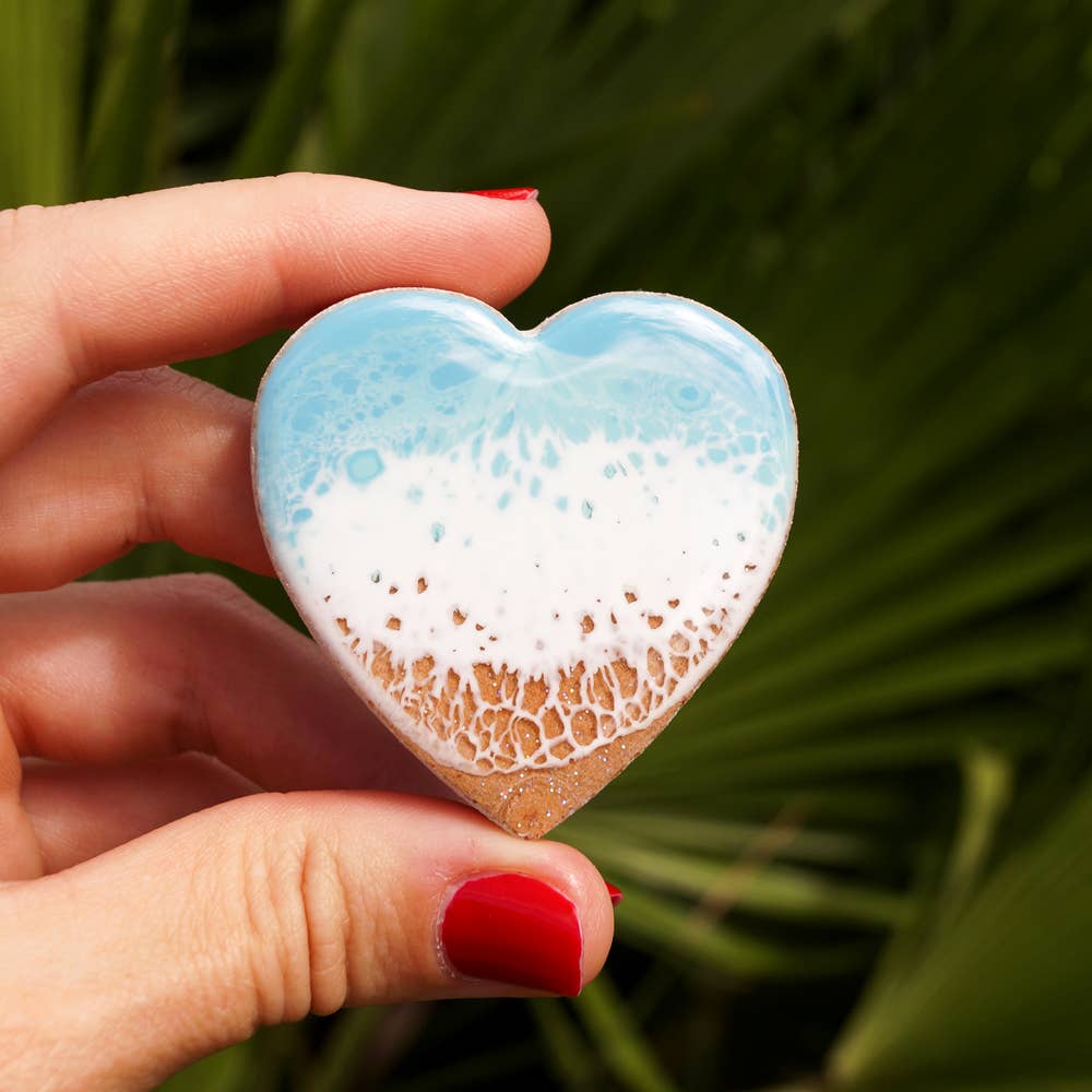 Kay Hova Art + Home - Wholesale Magnet - Heart Magnet2