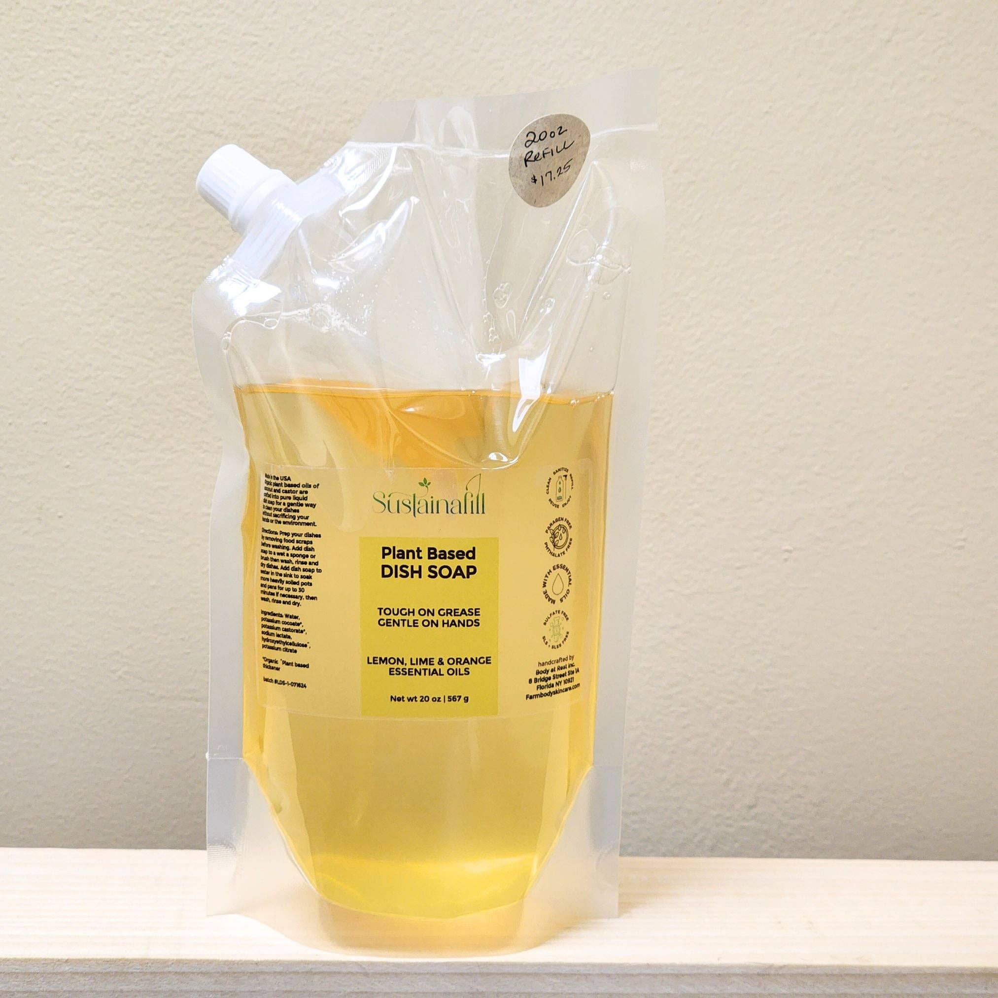 Farmbody Skin Care – Engroshandel Opvaskemiddel – Flydende opvaskemiddel | Genopfyldelig og biologisk nedbrydelig | Glasflaske3