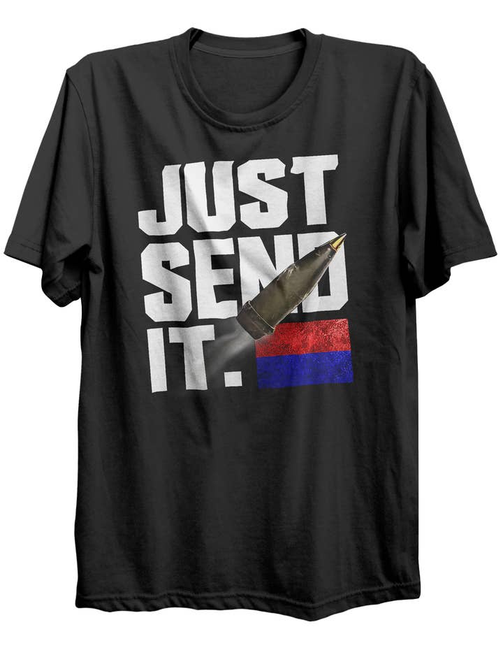 Artillery Just Send it T-shirt voor wholesale door Canada for Victory