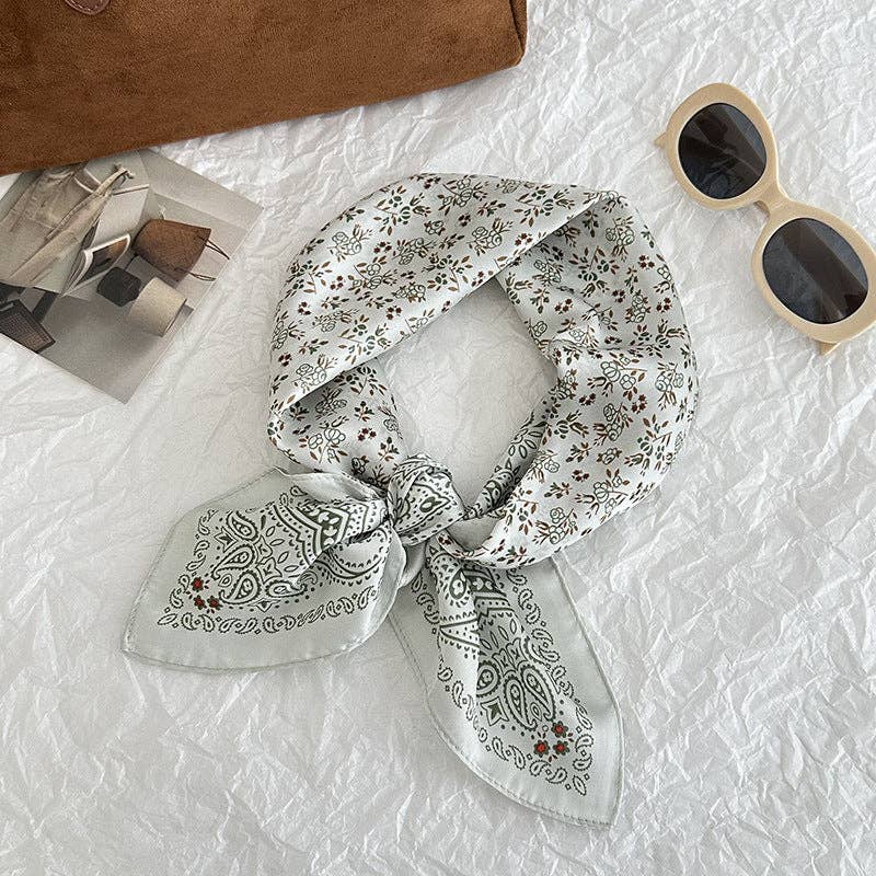 VividLux – wholesale Scarf – Women's – Neck Tie Square Scarf _AL-93114812