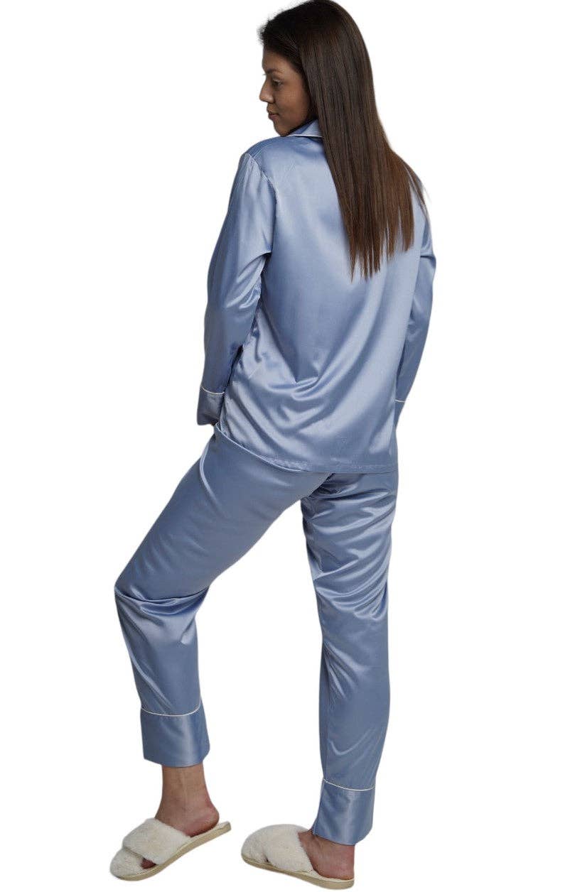 Taniri – wholesale Sleepwear set – Women's – ASHLEY LONG MATTE SATIN  PAJAMAS15