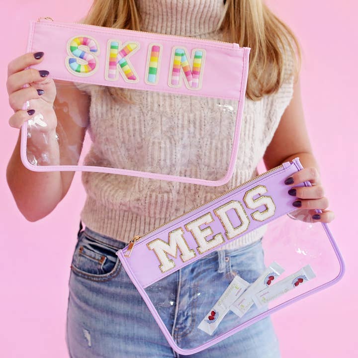 Clear Zip Top Bag for wholesale by Properly Marked