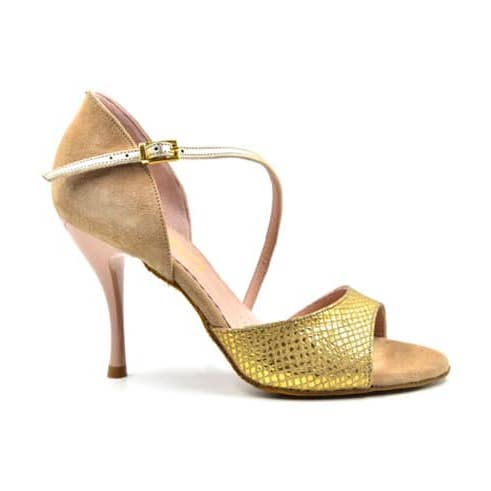 Sandale à bande dorée pour la vente par Dbs dancing shoes