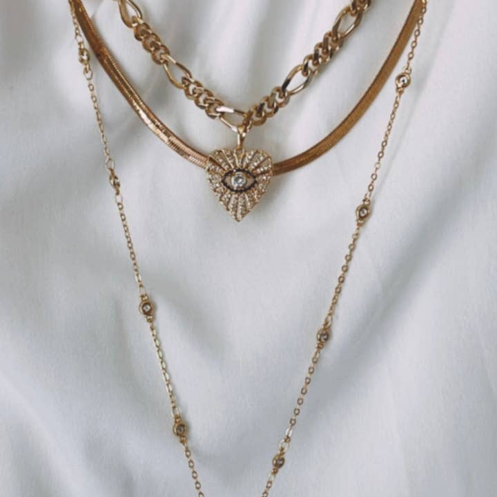 House of Au.ORA - Wholesale Pendant/Charm Necklace - Listen To Your Angel Necklace