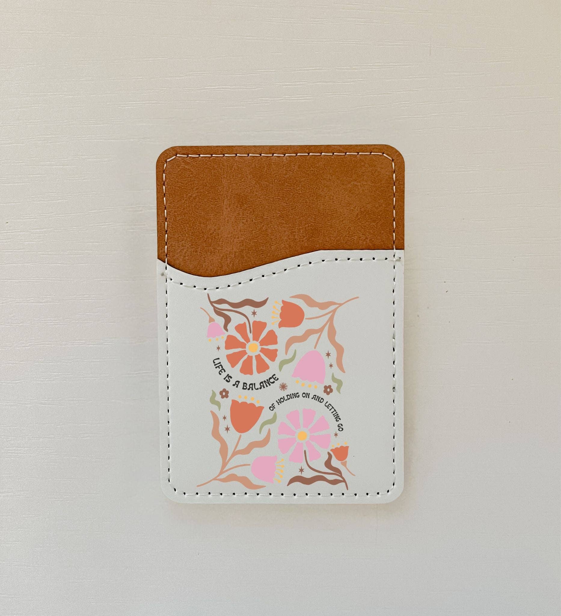 Olivia + Rose - Wholesale Card Holder - Women's - Boho Quotes Leather Card Holder (8 Options)