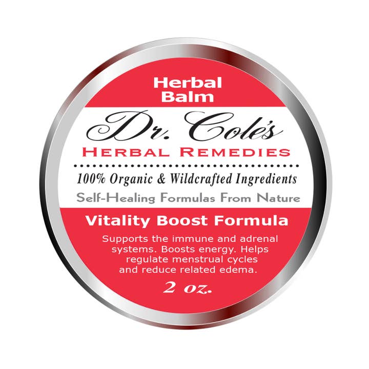 Dr. Cole’s Vitality Herbal Balm SixPak for wholesale by Dr. Cole's Herbal Remedies