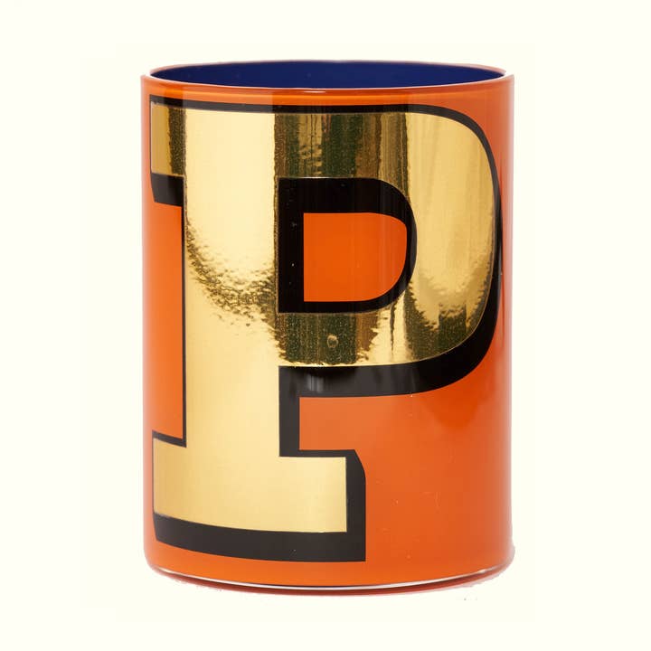 Alphabet Brush Pot - P for wholesale by Bridie Hall Ltd