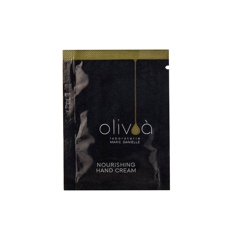 Marie Danielle - Wholesale Travel Set - OLIVA' TRAVEL KIT 6 SACHETS: 3 FACE CREAM - 3 HAND CREAM2