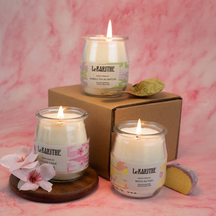 Set med 30 doftljus från Le Karithé för wholesale av Le Karithé