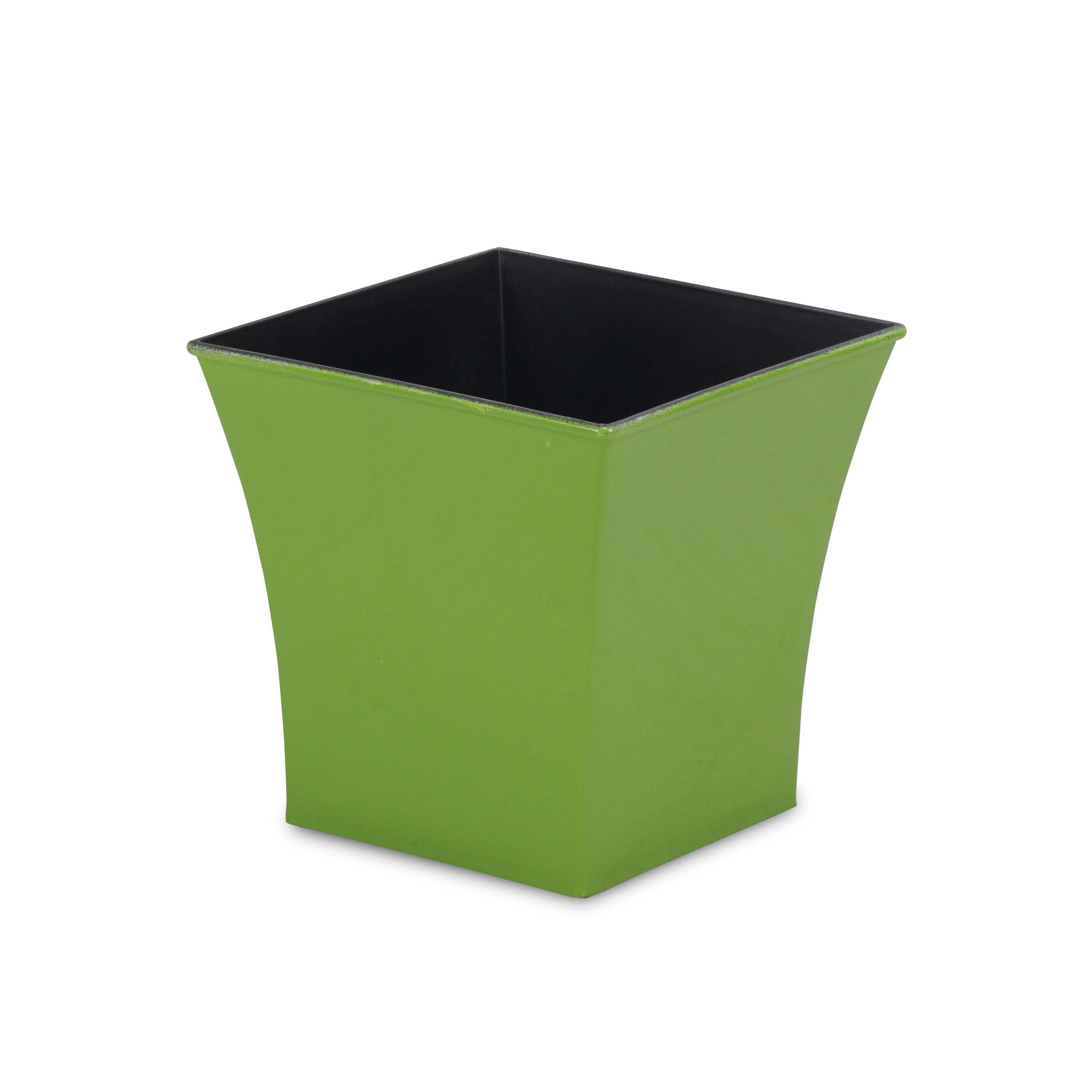 Cheungs Home Decor - Wholesale Plant Pot - 7.25 Inch Square Tapered Plastic Pot8