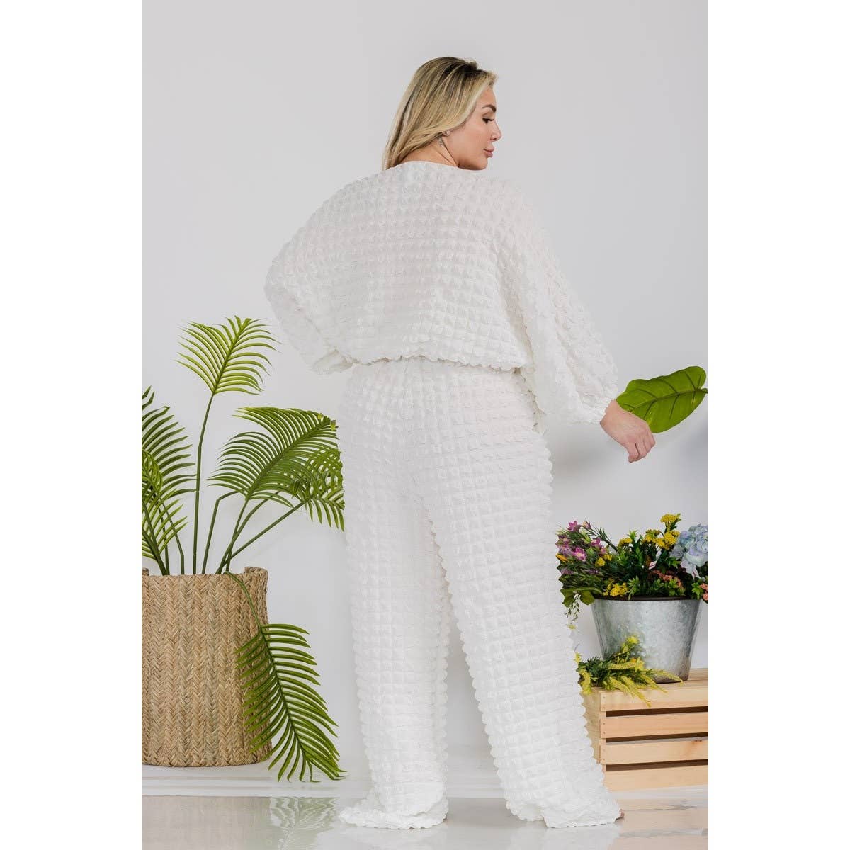 DORCAS - Vente Ensemble haut et pantalon (PAS d'intérieur) - Femme - Ensemble Deux Pièces Bubble12