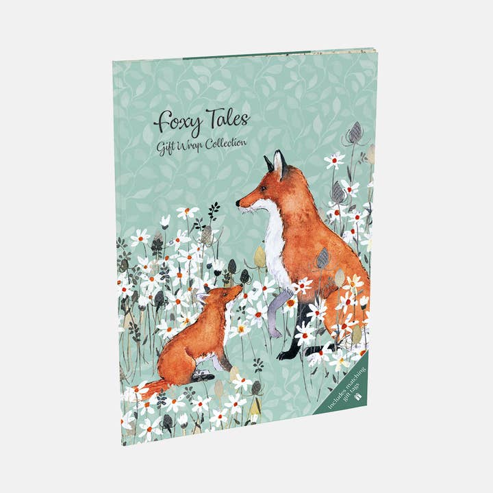 Gift Wrap Collection - Foxy Tales for wholesale by The Gifted Stationery Company