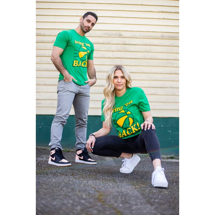 Viaduct - Wholesale Screen Printed T-Shirt - Unisex - Bring 'Em Back Seattle Sonics Basketball Tshirt
