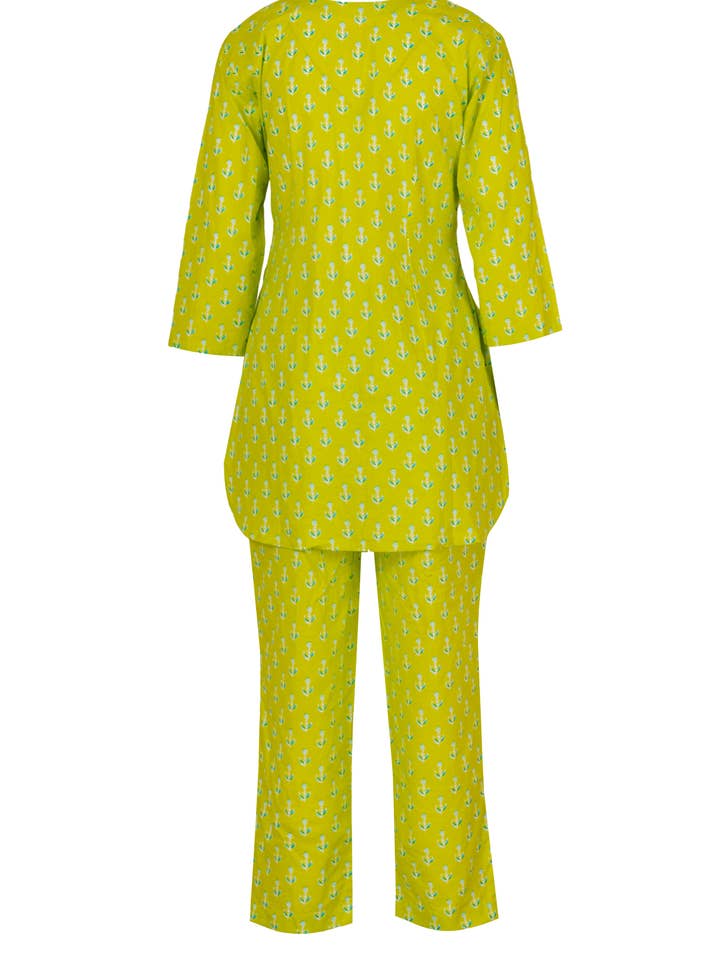 Ariastop.com corporation - Wholesale Lounge Set - Women's - Women’s Printed Cotton Loungewear Set0