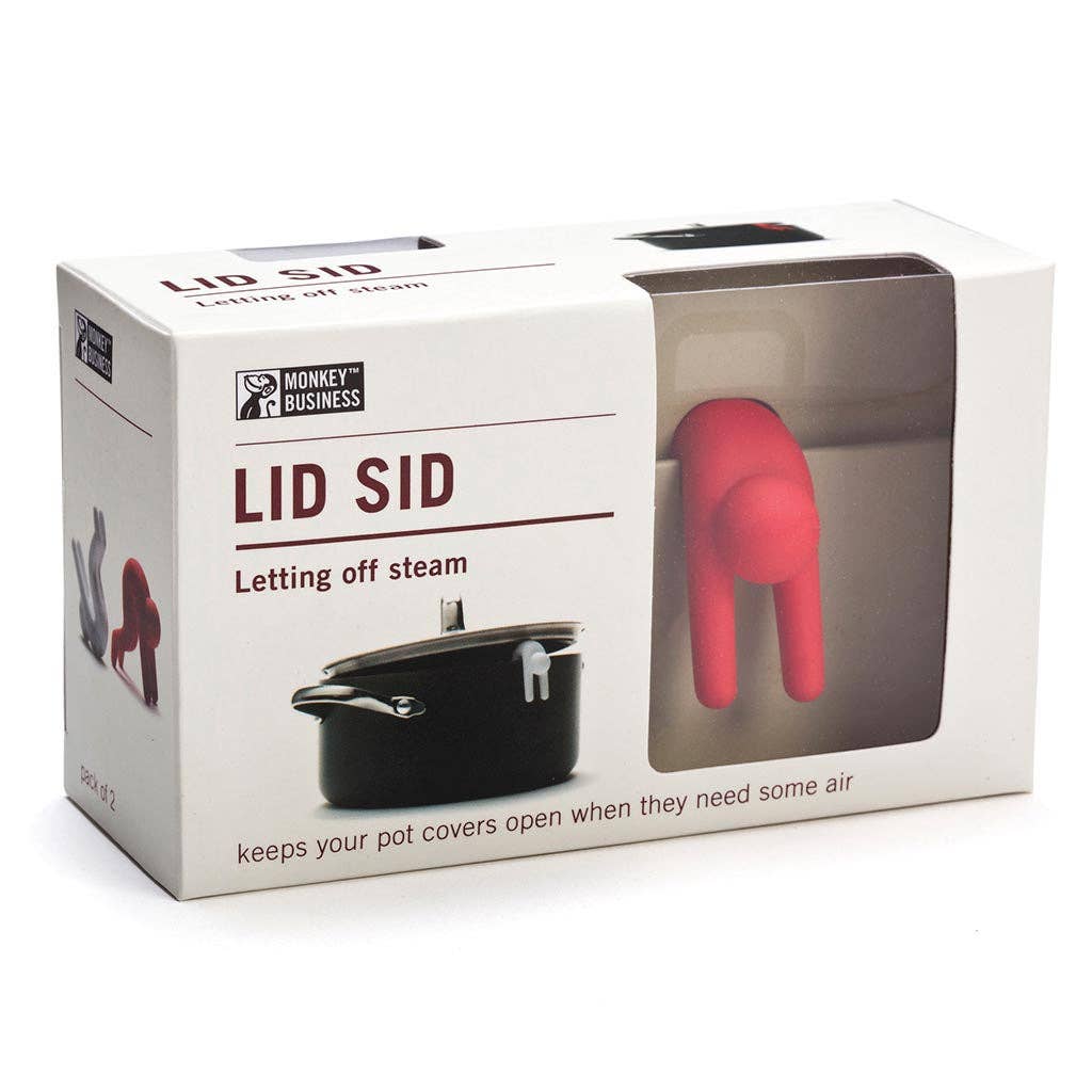 Monkey Business Design USA LLC - Wholesale Kitchen Tool/Gadget - Steam Release Figurines | Lid Sid Lid Lifter5